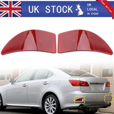 For Lexus IS250 IS350 220d 2006-2013 Rear Bumper Reflector Light Red Lens Cover