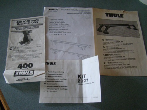 Volvo thule load carrier - thule,