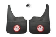 Universal Car Front Rear Mudflaps Fits Vauxhall Red Astra Corsa Vectra Insignia