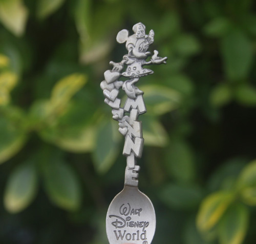 Vintage disney pewter spoon - disney,
