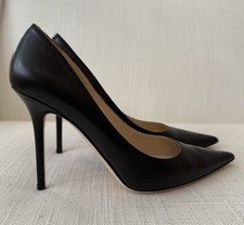 Jimmy Choo Black Leather Abel
