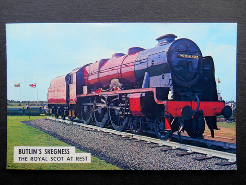 Railway locomotive royal scot - royal,