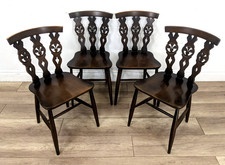DINING CHAIRS 4 Ercol Fleur De