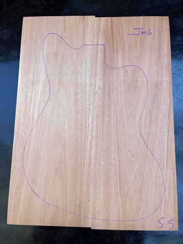 Genuine mahogany two piece - mahogany, two-piece
