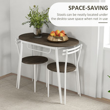 3pc Dining Table & Chairs Set