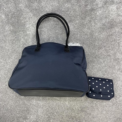 Fiore navy satin handbag - fiore,