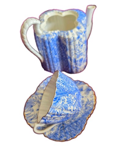 Wileman shelley cup saucer - wileman, cup,