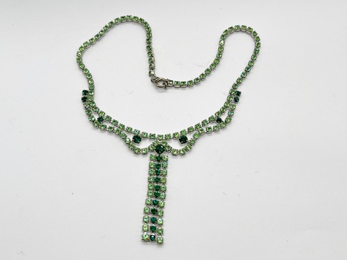 Vintage glass cluster emerald - vintage,