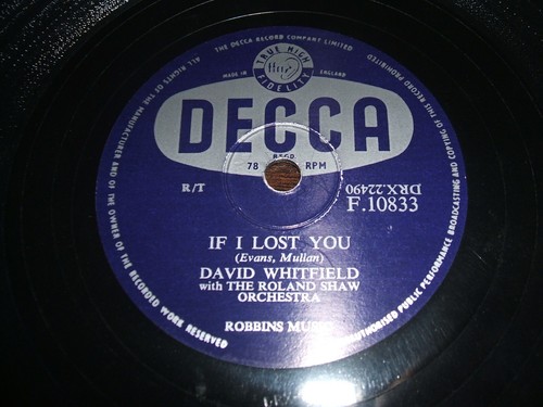 78rpm decca f10833 david - decca,