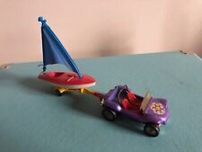 Corgi 6.5” GP BEACH BUGGY & SAILING BOAT TRAILER Diecast Car Vintage GS26 RARE