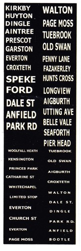 Model bus transfers 76th - bus, 1/76th