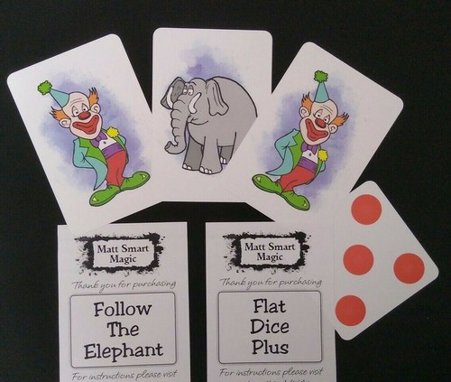 Follow the elephant - follow, flat