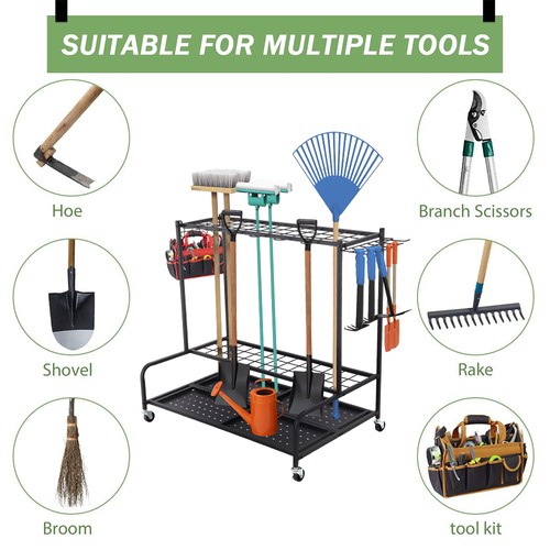 Garden tool organizer - organizer, storage