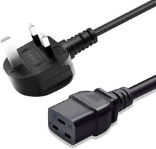 2m UK to IEC C19 Power Cable -
