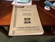 Triumph TR4 Sports Car  Spares