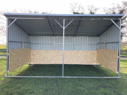 Field shed shelter - shed, stable
