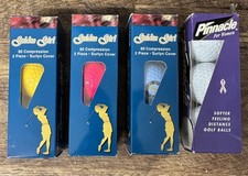 ✅ Vintage Golden Girl + Pinnacle Cancer Golf Balls