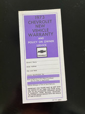 1973 Chevrolet BLANK New