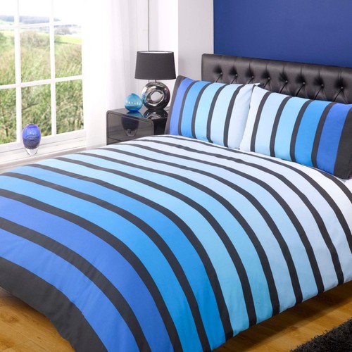 Striped duvet quilt - striped,