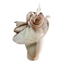 Women's Flower Feather Hair Hat Fascinator Headband Wedding Royal Ascot Party