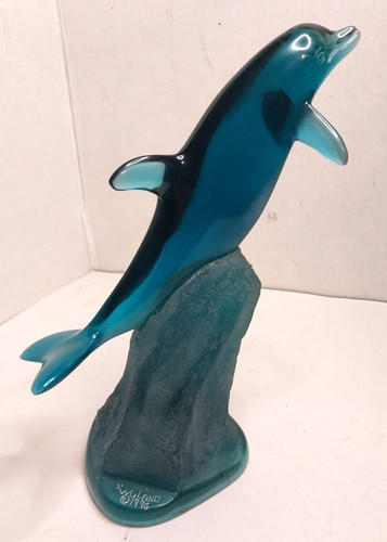 1996 wyland blue lucite - 1996,