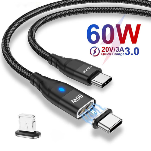 Magnetic usb cable type - magnetic, type-c