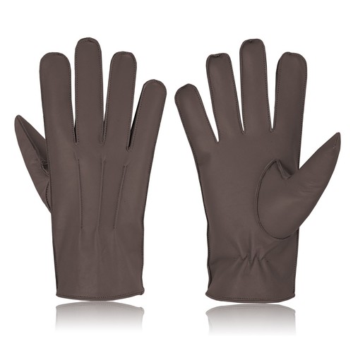 Men leather police top - leather,