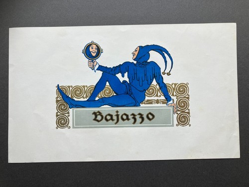 Vintage bajazzo jester - vintage,