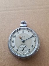 1950s Smiths Empire Pocket Watch,MISSING GLASS Needs  Service for Spares