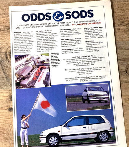 Daihatsu charade gtti 1990s - gtti,