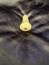 Light Pull Cord Handle. Ceramic. Heavy. Vintage. Retro. Cream .