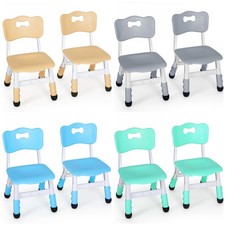 2/4Pcs Kids Chair Stackable