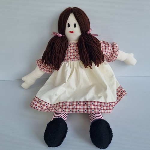 Vintage rag doll soft toy - 19”rag,