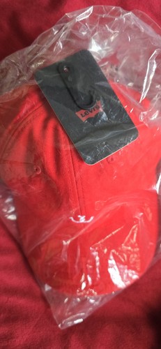 Levi red unisex cotton - red,