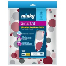 Minky Smart Easy Fit Elasticated  Ironing Board Cover 125 x 45cm