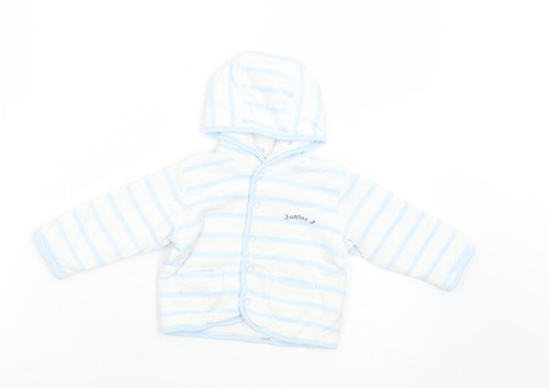 Debenhams baby white striped - white,