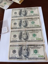 $400 Cash (4x) Old One Hundred