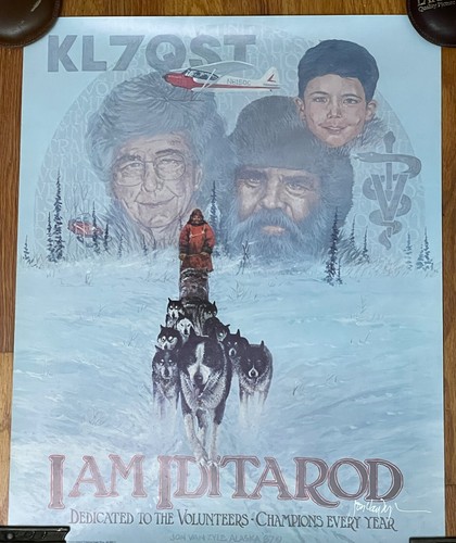 Signed iditarod jon - -, i