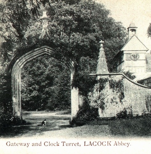 Postcard gateway clock - postcard,
