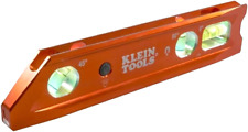 Klein Tools Magnetic Torpedo 9"/230mm Spirit Level With LED Light Vials, 935RBLT