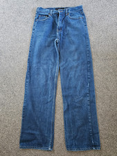 Eisenegger Urban Equipment - Dark Blue Denim, Straight Leg, Jeans - Size 30W/34L