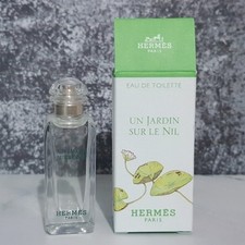 HERMES Un Jardin Sur Le Nil Eau de Toilette New Deluxe Size 7.5ml Dabbed GENUINE
