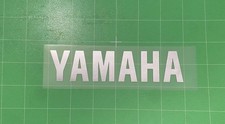 TWO YAMAHA MOTORBIKE STICKERS