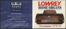 LOWREY SENSATION - UK