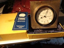 Carrs Silverware Millenium Alarm Clock (Please Read Description)