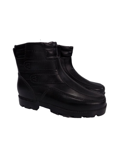 Waterproof black ankle boots - waterproof,