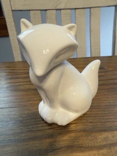 Target white ceramic - target, fox