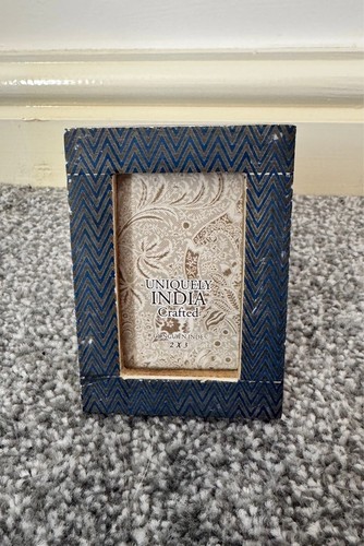 Blue mosaic tile - tile, frame