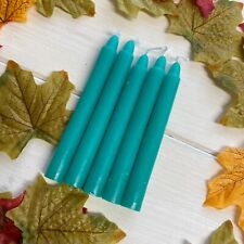Witches Spell Candles Pack of 5 Green SMALL 10cm tall ~ Altar ~ Ritual ~ Wicca