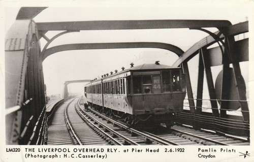 Liverpool overhead railway - overhead,
